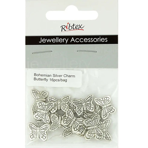 12mm x 14mm Metal Alloy Butterfly Spacers
